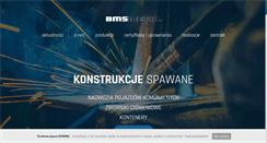 Desktop Screenshot of bms-metal.com.pl
